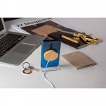 DAIMLER. Carregador magn&eacute;tico wireless super r&aacute;pido 15W em bambu