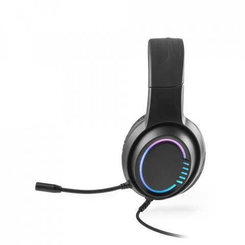 Thorne Headset RGB. &Alpha;&kappa;&omicron;&upsilon;&sigma;&tau;&iota;&kappa;ά &gamma;&iota;&alpha; &pi;&alpha;&iota;&chi;&nu;ί&delta;&iota;&alpha; ABS &mu;&epsilon; &kappa;&alpha;&lambda;ώ&delta;&iota;&omicron; 2 &mu;έ&tau;&rho;&omega;&nu;, &mu;&iota;&kappa;&rho;ό&phi;&omega;&nu;&omicron; &kappa;&alpha;&iota; &phi;ώ&tau;&alpha; LED RGB - &Mu;&alpha;ύ&rho;&omicron;