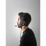Thorne Headset RGB. &Alpha;&kappa;&omicron;&upsilon;&sigma;&tau;&iota;&kappa;ά &gamma;&iota;&alpha; &pi;&alpha;&iota;&chi;&nu;ί&delta;&iota;&alpha; ABS &mu;&epsilon; &kappa;&alpha;&lambda;ώ&delta;&iota;&omicron; 2 &mu;έ&tau;&rho;&omega;&nu;, &mu;&iota;&kappa;&rho;ό&phi;&omega;&nu;&omicron; &kappa;&alpha;&iota; &phi;ώ&tau;&alpha; LED RGB - &Mu;&alpha;ύ&rho;&omicron;