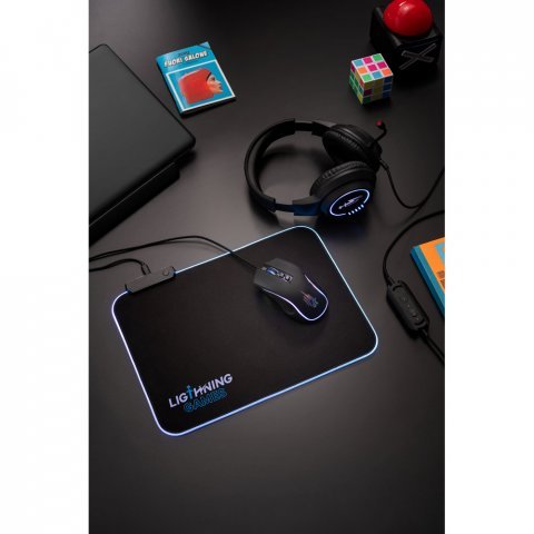 Thorne Headset RGB. &Alpha;&kappa;&omicron;&upsilon;&sigma;&tau;&iota;&kappa;ά &gamma;&iota;&alpha; &pi;&alpha;&iota;&chi;&nu;ί&delta;&iota;&alpha; ABS &mu;&epsilon; &kappa;&alpha;&lambda;ώ&delta;&iota;&omicron; 2 &mu;έ&tau;&rho;&omega;&nu;, &mu;&iota;&kappa;&rho;ό&phi;&omega;&nu;&omicron; &kappa;&alpha;&iota; &phi;ώ&tau;&alpha; LED RGB