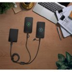 BERTOZZI. Супер бърз USB кабел 6 в 1 от рециклиран алуминий (20%) и рециклиран PET (4%)