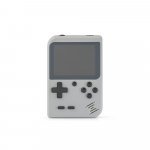 BOWSER. Преносима игрова конзола с 256 класически игри - сив