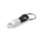 RIEMANN. USB кабел 2 в 1 - черно