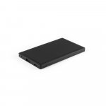 WIGNER. Power bank 4.000 mAh &sigma;&epsilon; &alpha;&nu;&alpha;&kappa;&upsilon;&kappa;&lambda;&omega;&mu;έ&nu;&omicron; ABS (100% rABS) - &Mu;&alpha;ύ&rho;&omicron;