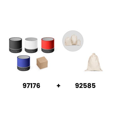 RE-PEREY. 3W draagbare luidspreker met 4u30m batterijduur op gerecycled ABS (100% rABS)