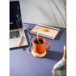 GATES. Mug warmer with bamboo body