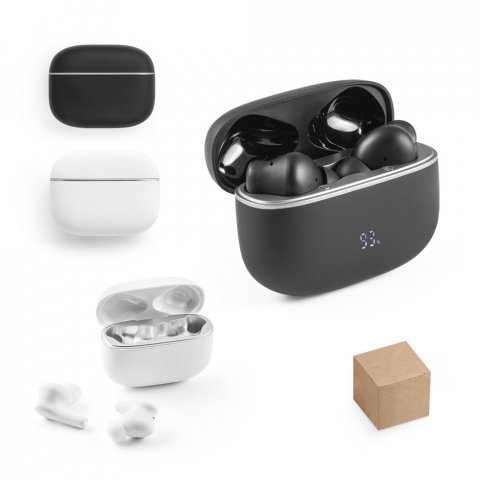 CAUBY. Auriculares sem fios com ANC e 10h de autonomia em ABS reciclado (100% rABS)