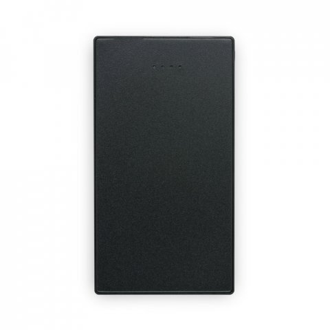 DENNING. Тънка захранваща батерия от неръждаема стомана с капацитет 5 000 mAh - черно