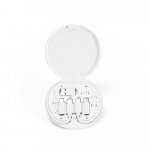 SYSTROM. &Uacute;jrahasznos&iacute;tott ABS-ből (100% rABS) szupergyors t&ouml;ltők&aacute;bel &eacute;s adapterk&eacute;szlet - Feh&eacute;r