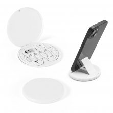 SYSTROM. Conjunto cabo e adaptadores de carregamento super r&aacute;pido em ABS reciclado (100% rABS)