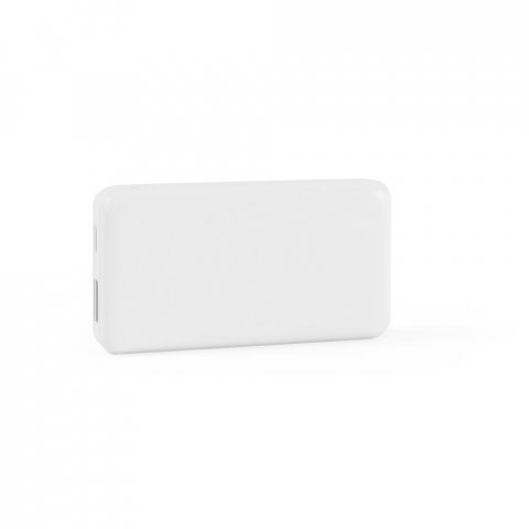 SHERYL. Power banka 4 000 mAh v recyklovan&eacute;ho ABS (100 % rABS) - Biela