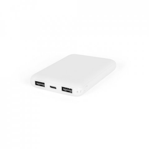 LEAKEY 5. Захранваща батерия 5,000 mAh от рециклиран ABS (100% rABS) - бял