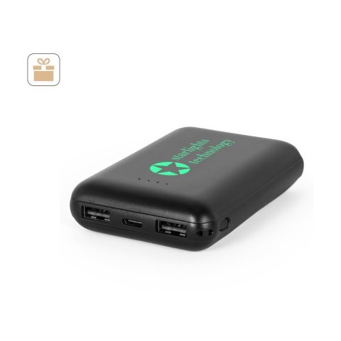 LEAKEY 8. Prenosiva baterija od 8.000 mAh i recikliranog ABS-a (100% rABS)