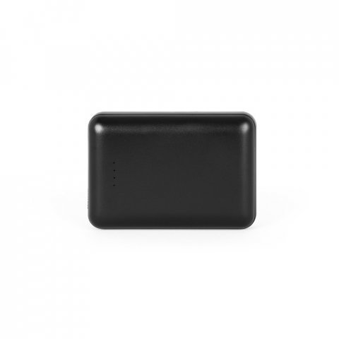 LEAKEY 10. Powerbank 10 000 mAh i &aring;tervunnen ABS (100 % rABS) - Svart