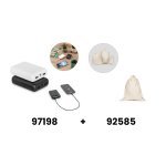 LEAKEY 10. Powerbank 10 000 mAh i &aring;tervunnen ABS (100 % rABS)