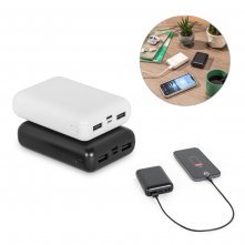 LEAKEY 10. Power bank 10.000 mAh em ABS reciclado (100% rABS)