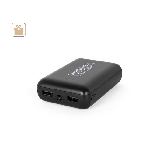 LEAKEY 10. Prenosiva baterija od 10.000 mAh i recikliranog ABS-a (100% rABS)