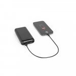 LEAKEY 20. Power bank 20.000 mAh in recycled ABS (100% rABS) - Black
