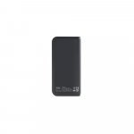 BECKER 10. 10.000 mAh powerbank van gerecycled ABS (100% rABS) met 15W supersnelle draadloze oplader - Zwart