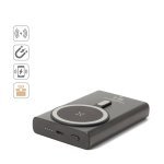 WRIGHT 10. Magnetna prenosiva baterija sa ultra brzim punjenjem od recikliranog aluminijuma i recikliranog ABS-a 10.000 mAh