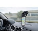 KEPLER. Magnetni držač za mobilni telefon sa vakuumskim sistemom za glatke i hrapave povr&scaron;ine (rotacija 360&ordm;)