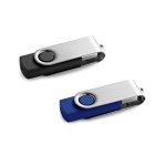 CLAUDIUS 2GB. 2 GB USB-minne med metallkl&auml;mma