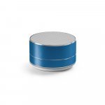 FLOREY. Draagbare 3W luidspreker met 4 uur autonomie in gerecycled aluminium (100% rAL) en gerecycled ABS (100% rABS) - Blauw