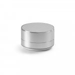 FLOREY. Draagbare 3W luidspreker met 4 uur autonomie in gerecycled aluminium (100% rAL) en gerecycled ABS (100% rABS) - Satijn zilver