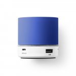 PEREY. ABS draagbare luidspreker met microfoon - Royal blauw