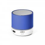 PEREY. ABS draagbare luidspreker met microfoon - Royal blauw
