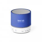 PEREY. ABS draagbare luidspreker met microfoon - Royal blauw