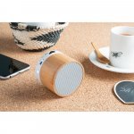GLASHOW. Bamboo portable speaker with microphone