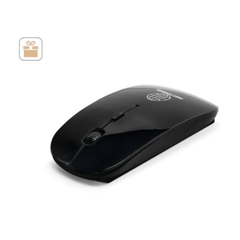 BLACKWELL. Bežični mi&scaron; na baterije u reciklirani ABS (100% recikliran)