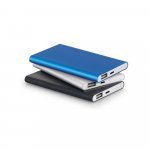 MARCET. Power bank slim 4.000 mAh din ABS reciclat (70% rABS) și aluminiu reciclat (30% rAL)