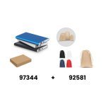 MARCET. Power bank slim 4.000 mAh din ABS reciclat (70% rABS) și aluminiu reciclat (30% rAL)