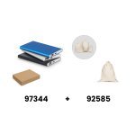 MARCET. Power bank slim 4.000 mAh din ABS reciclat (70% rABS) și aluminiu reciclat (30% rAL)