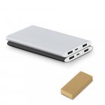 NOBEL. Power bank 7,200 mAh &uacute;jrahasznos&iacute;tott alum&iacute;niumb&oacute;l (100% rAL)