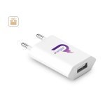 WOESE. USB-A adapter od 5W od recikliranog ABS-a (100% rABS)