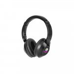 HENDRIX. Сгъваеми безжични слушалки с 20-часов живот на батерията от рециклиран ABS (100% rABS) - черно