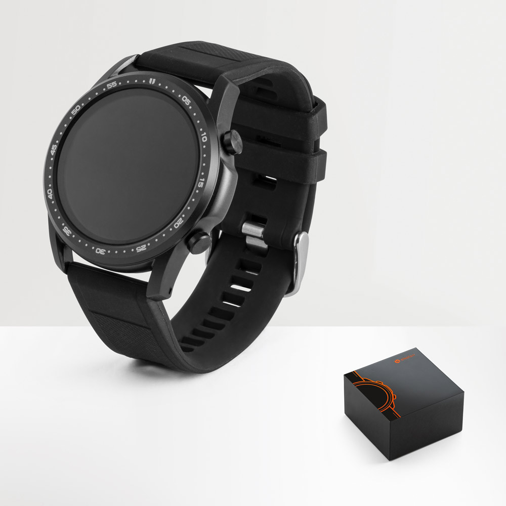 Relógio inteligente com bracelete em silicone — Personalizado