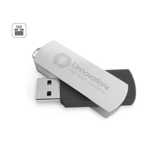 BOYLE 8GB. USB stik 8 GB med metalklips