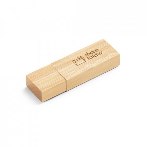 VENTER 8GB. Pamięć USB o pojemności 8 GB wykonana z bambusa - Jasny naturalny