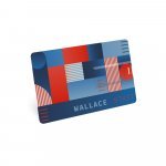 WALLACE 8GB. Cl&eacute; USB 8GB UDP en ABS - Blanc