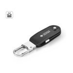 BRAGG 8GB. 8GB-os USB mem&oacute;ria PU-b&oacute;l karabineres kapoccsal