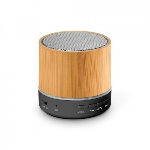 RE-GLASHOW. 3W portable speaker with 4h30m battery life on recycled ABS (100% rABS) - Natural