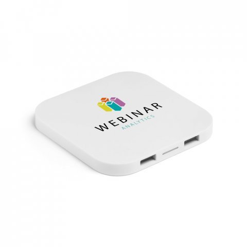 CAROLINE. &Alpha;&sigma;ύ&rho;&mu;&alpha;&tau;&omicron;&sigmaf; &phi;&omicron;&rho;&tau;&iota;&sigma;&tau;ή&sigmaf; Superfast 15W &mu;&epsilon; HUB 2 &theta;ύ&rho;&epsilon;&sigmaf; USB-A &sigma;&epsilon; &alpha;&nu;&alpha;&kappa;&upsilon;&kappa;&lambda;&omega;&mu;έ&nu;&omicron; ABS (60% rABS) - &Lambda;&epsilon;&upsilon;&kappa;ό