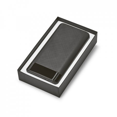 RAMAN. 16 000 mAh захранваща батерия с ABS дисплей - черно
