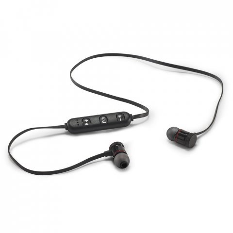 OTTO. Auriculares magn&eacute;ticos inal&aacute;mbricos, con 3 horas de autonom&iacute;a en ABS reciclado (100% rABS) - Negro