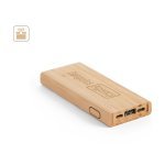 KOHN. Prijenosna baterija 5.000 mAh od bambusa