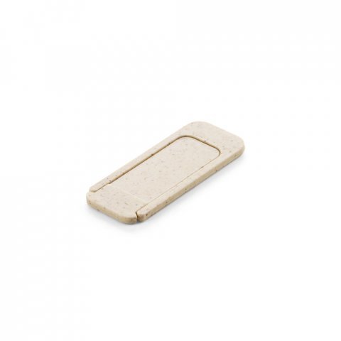 TOWNES. Wheat straw fibre and PP webcam protector - Natural